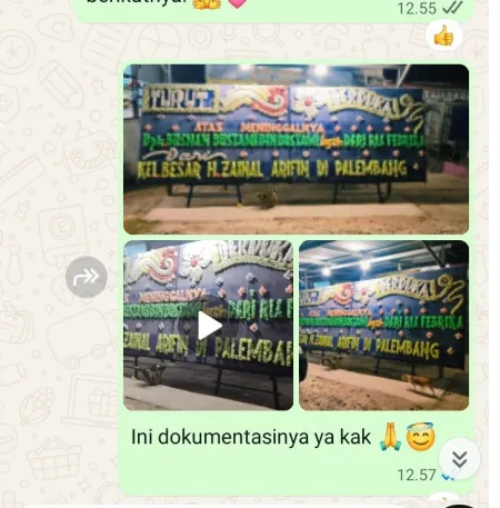Pengiriman Papan Bunga Duka Gedung Wedding Tangerang